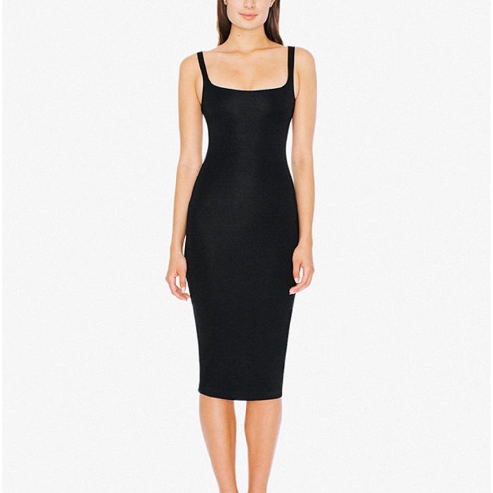 AmericanApparel Ponte Foil Bodycon Dress Velvet XS